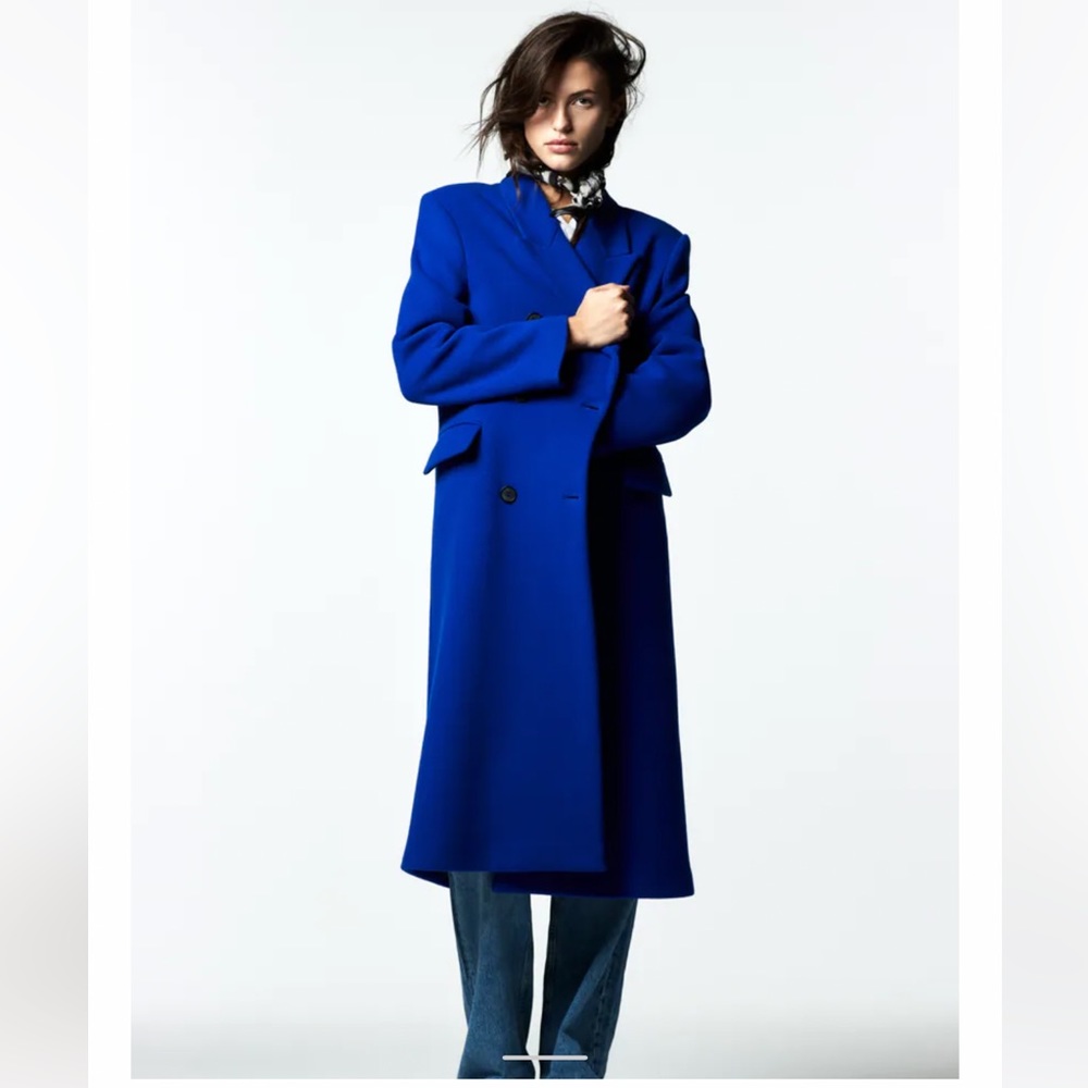 Zara Wool Blend Coat Limited Edition